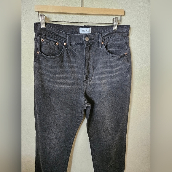 Cassie Super High Rise Straight in Retrograde PISTOLA 30 - Picture 11 of 11